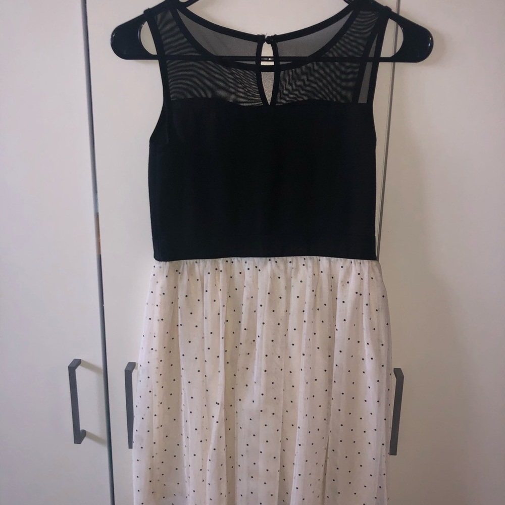 Tween Super Cute Polka Dot Short Dress